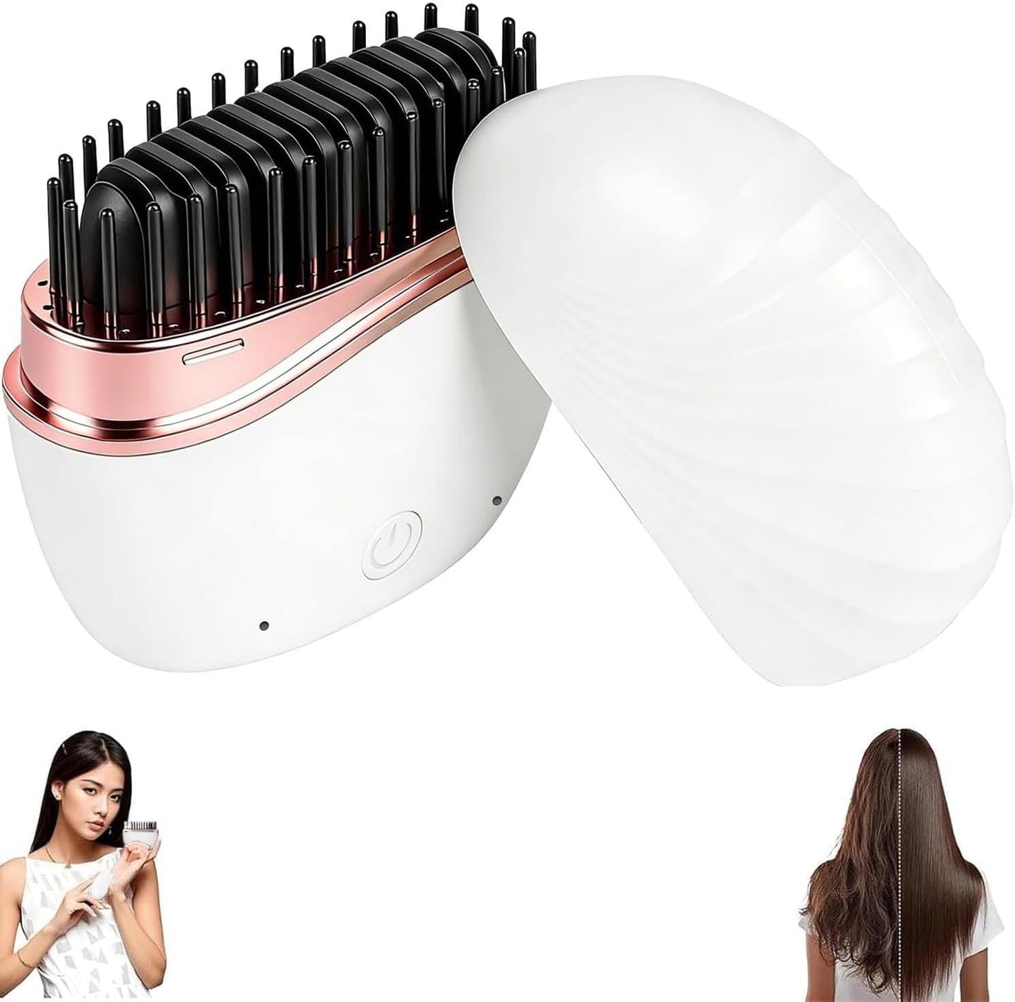 Mini Hair Straightener 3-Speed Temperature Control Rapid Heating & Anti Scald Shell Lightweight and Portable for Travel
